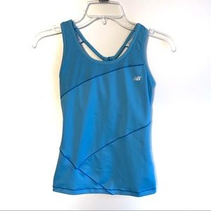 New Balance Light Blue Exercise Tank Size XS